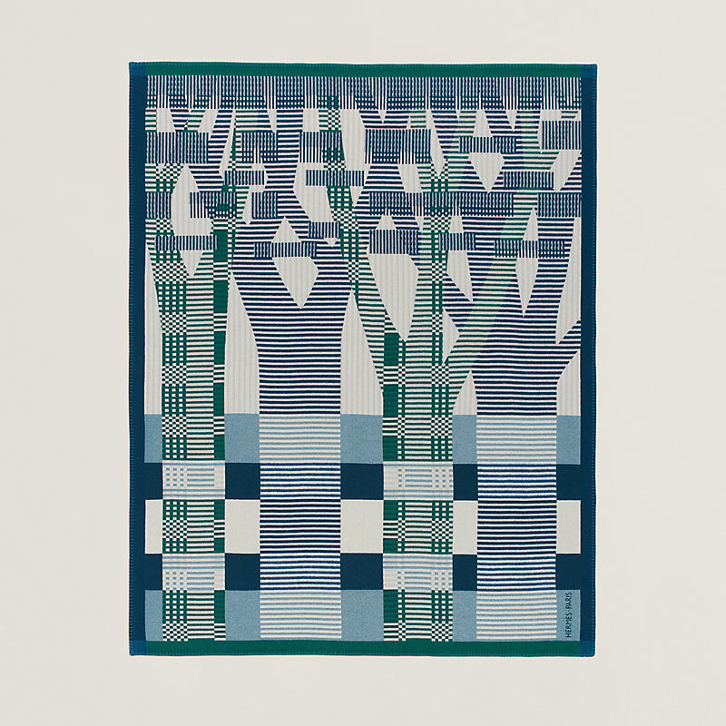 Arbre Tartan blanket | Hermès Mainland China